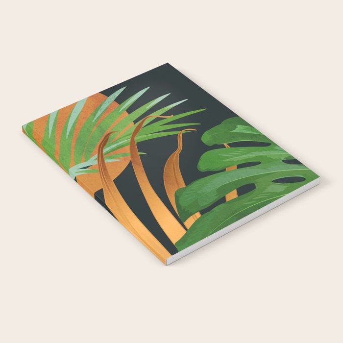 Tropical Night Garden 2 Notebook Gallery Image 1