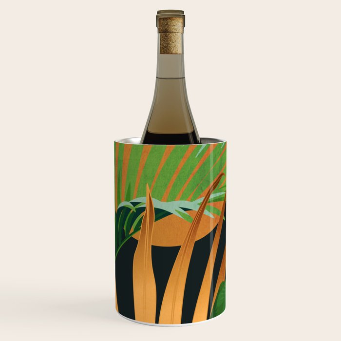 Tropical Night Garden 2 Wine Chiller Gallery Image 1