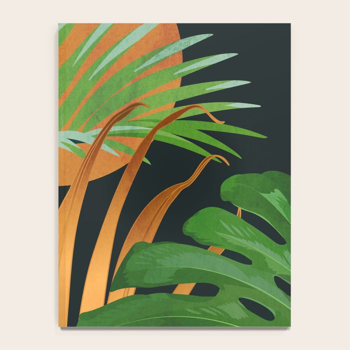 Tropical Night Garden 2 Notebook Gallery Image 4
