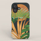 Tropical Night Garden 2 iPhone Case Gallery Image 1