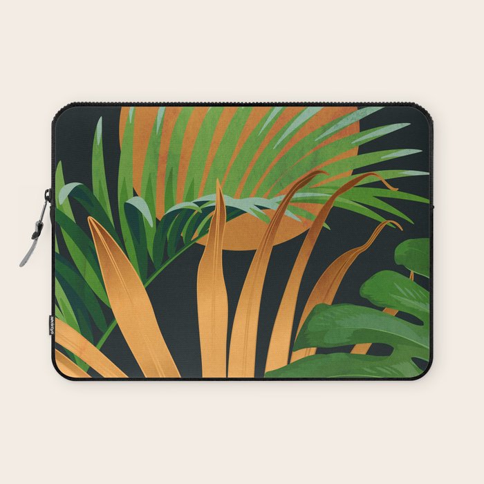Tropical Night Garden 2 Laptop Sleeve Gallery Image 1