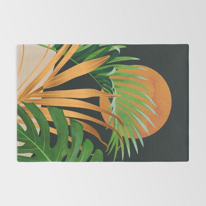 Tropical Night Garden 2 Rug Gallery Image 2