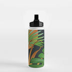 Tropical Night Garden 2 Water Bottle Gallery Image 2
