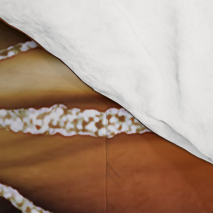 Desert Hot Copper Marble Landscapes Comforter Gallery Image 4