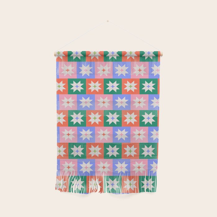 Cheerful Festive Stars Wall Hanging Gallery Image 1