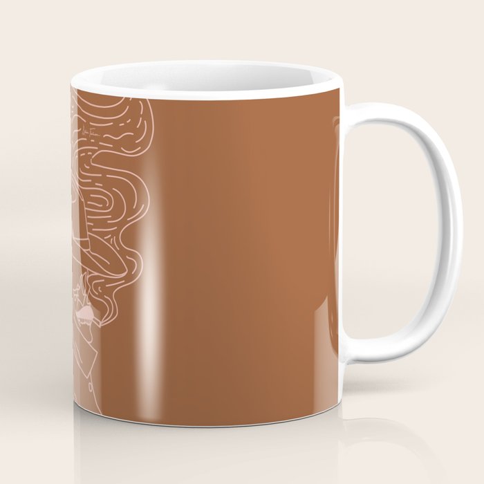 Love or Die Tryinâ - Cowhand - Rust & Peach Coffee Mug Gallery Image 1