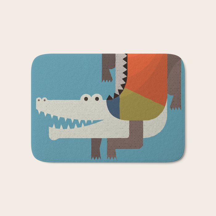 Crocodile Bath Mat Gallery Image 1