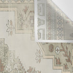 turkish floral - sage & brown Wall Tapestry Gallery Image 3