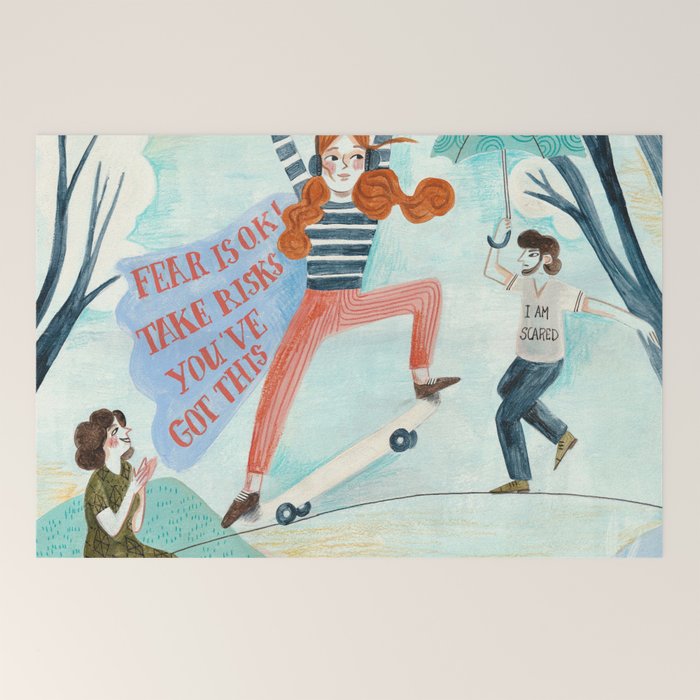 Motivational Teenager Welcome Mat Gallery Image 2