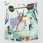 Motivational Teenager Wall Tapestry Gallery Image 4