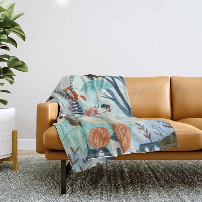 Motivational Teenager Throw Blanket Gallery Image 1