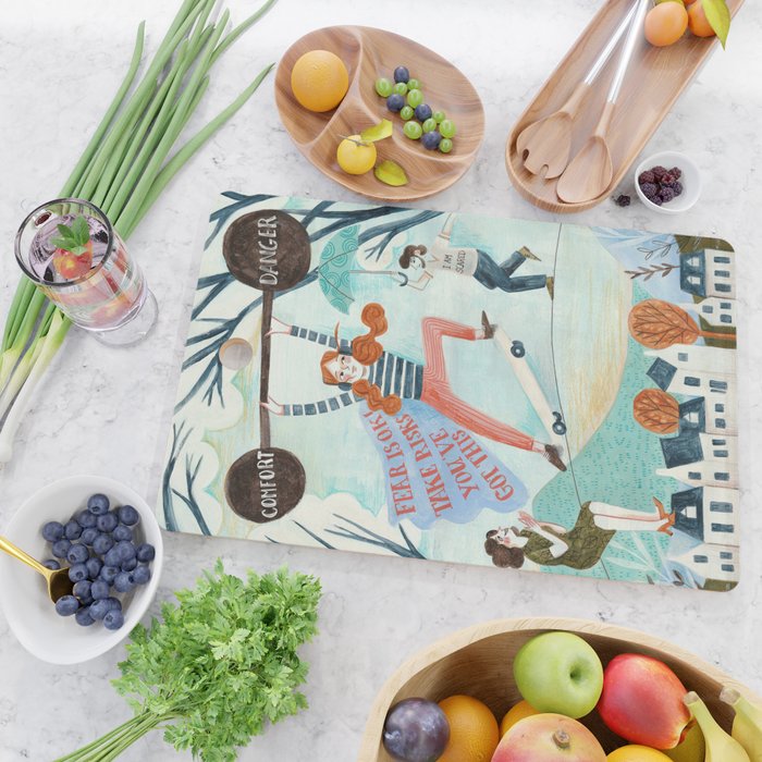 Motivational Teenager Cutting Board Gallery Image 2