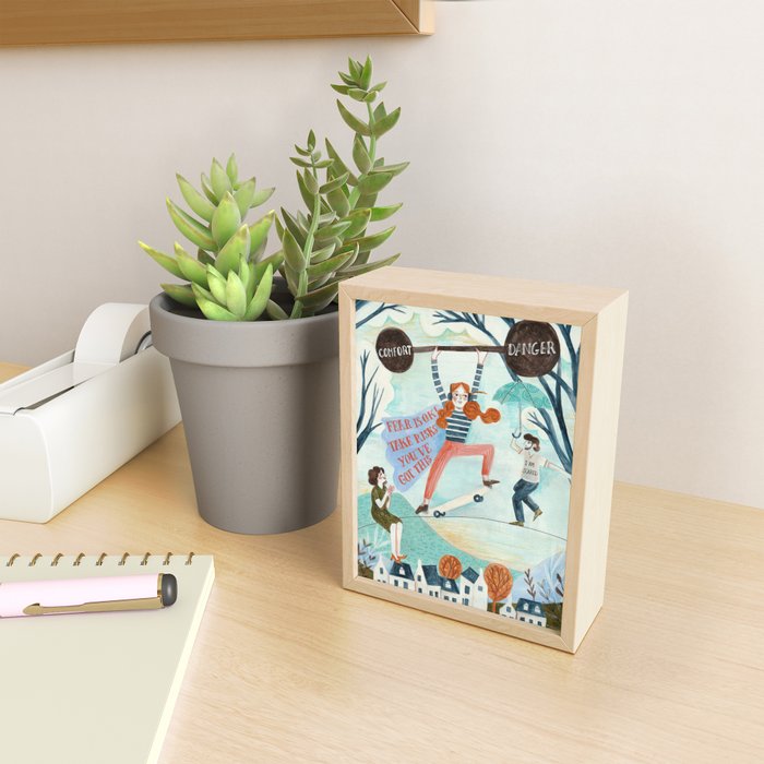 Motivational Teenager Mini Art Print Gallery Image 2