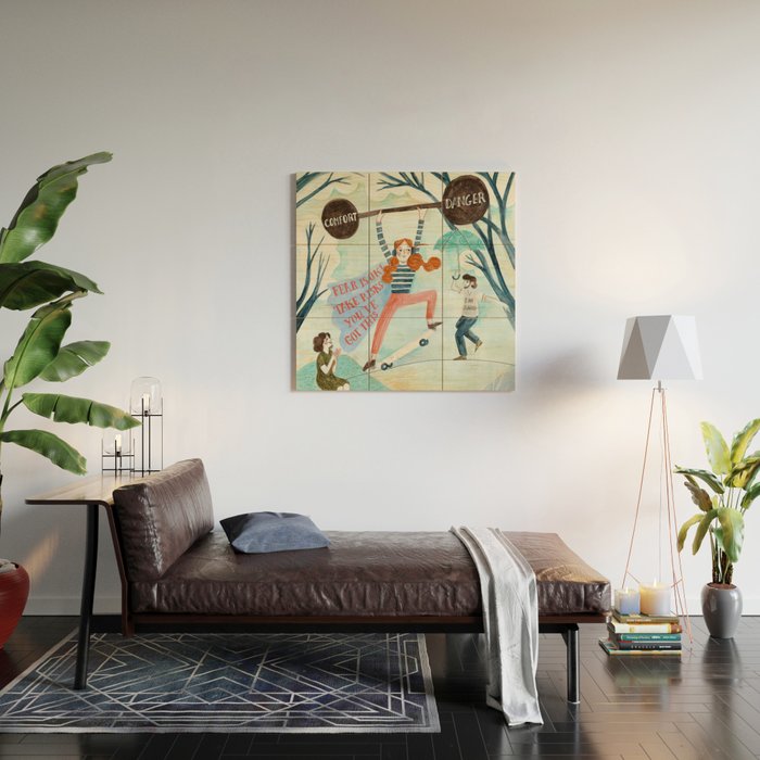 Motivational Teenager Wood Wall Art Gallery Image 2