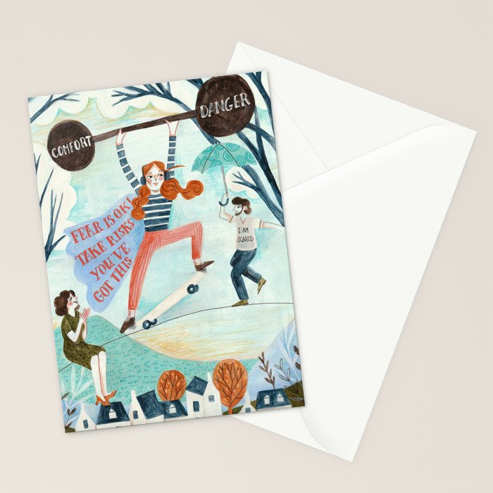 Motivational Teenager Stationery Card Gallery Image 2