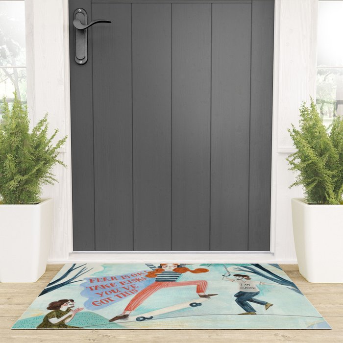 Motivational Teenager Welcome Mat Gallery Image 3