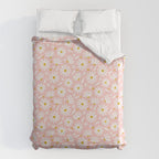 Daisies - Pink Duvet Cover Gallery Image 6