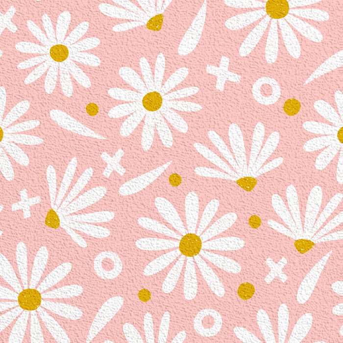 Daisies - Pink Coffee Mug Gallery Image 2
