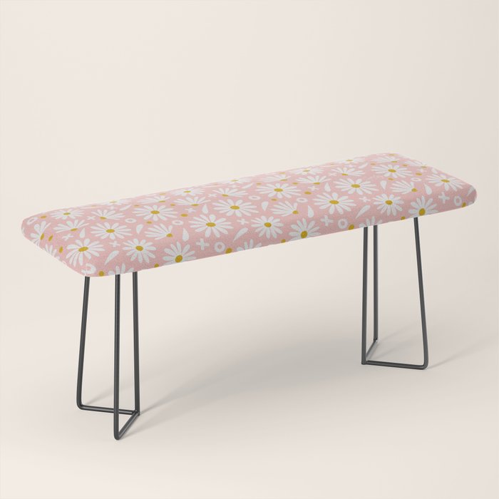 Daisies - Pink Bench Gallery Image 1