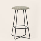 William Morris Vintage Snakeshead Stone Cream Pattern Stool Gallery Image 1