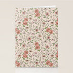 Spring Floral Pattern Stationery Card Gallery Image 2
