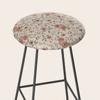 Spring Floral Pattern Stool Gallery Image 2