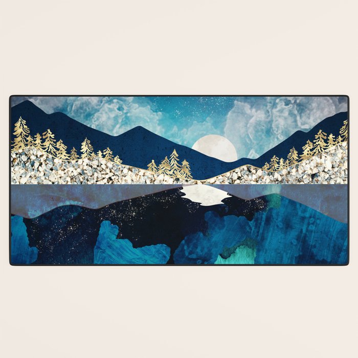 Midnight Water Desk Mat Gallery Image 3