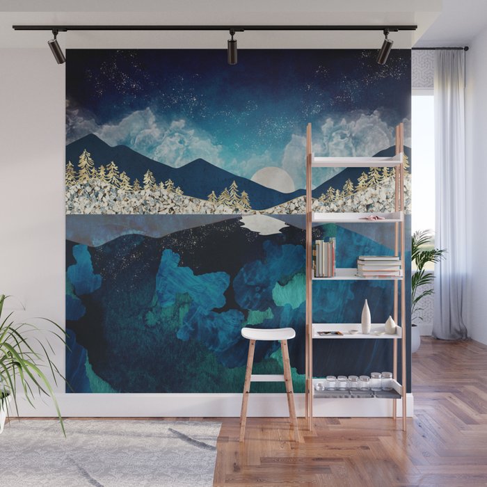 Midnight Water Wall Mural Gallery Image 1