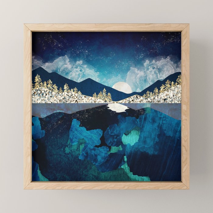 Midnight Water Mini Art Print Gallery Image 1