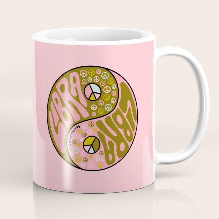 Libra Yin Yang Coffee Mug Gallery Image 1