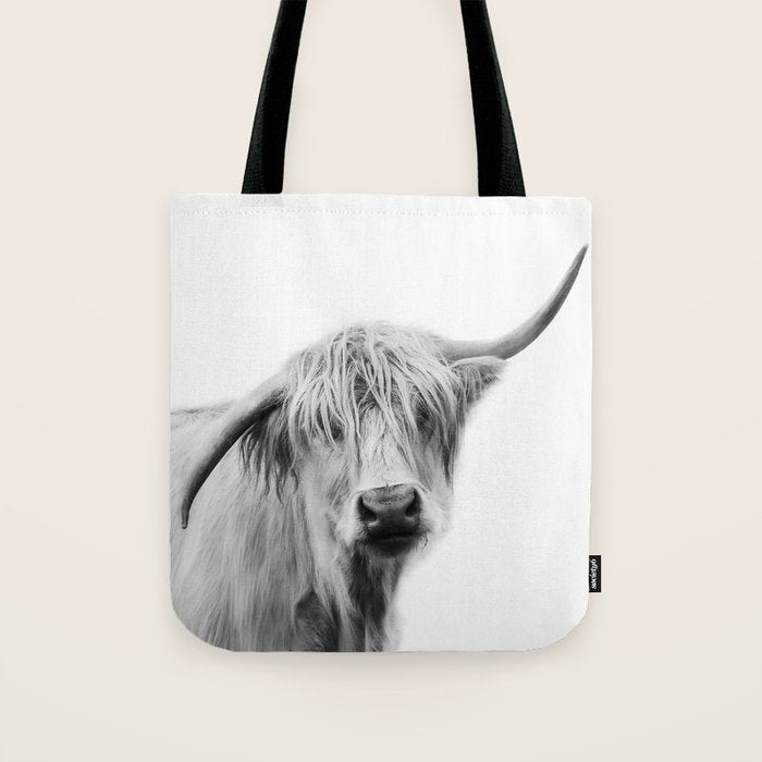 Hey Cow Tote Bag Gallery Image 1