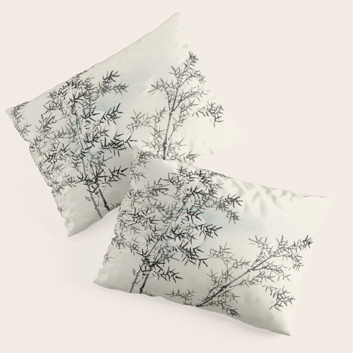 Bamboo by KÅno Bairei Pillow Sham Gallery Image 1