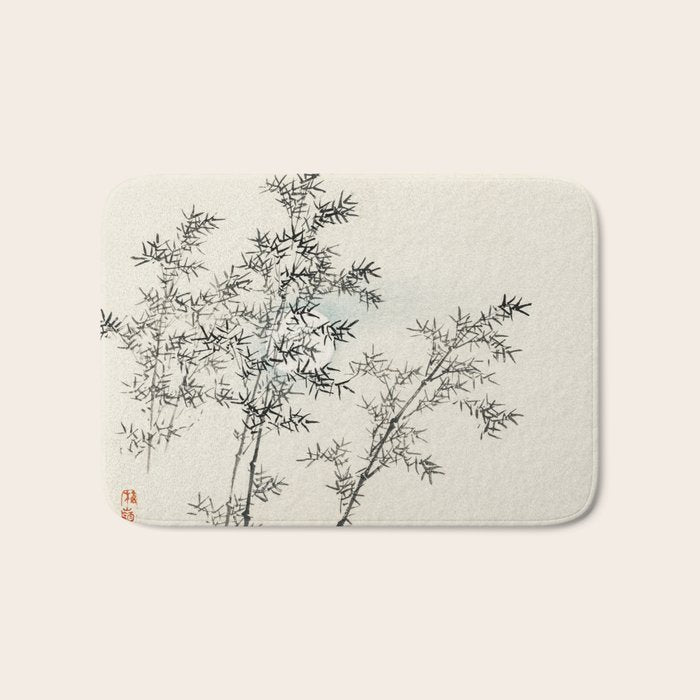 Bamboo by KÅno Bairei Bath Mat Gallery Image 1