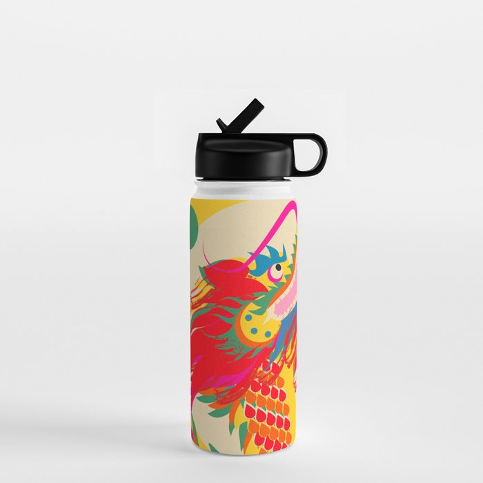 Colorful Dragon Water Bottle Gallery Image 1