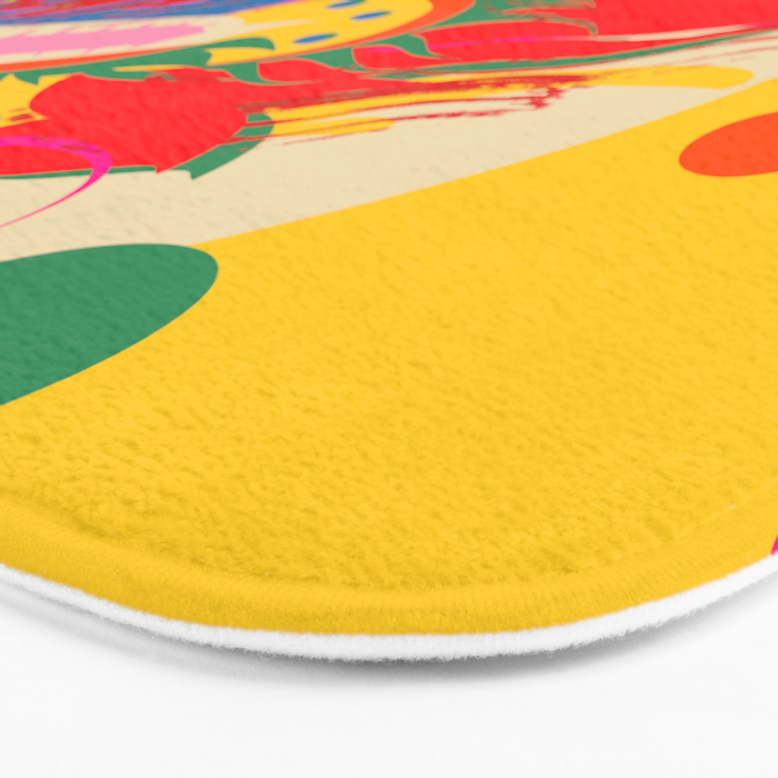 Colorful Dragon Bath Mat Gallery Image 3