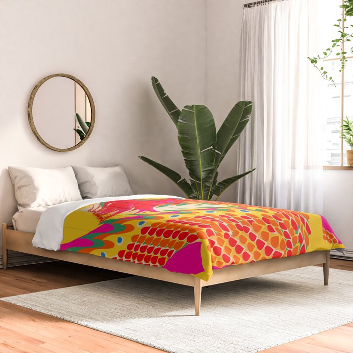 Colorful Dragon Comforter Gallery Image 2