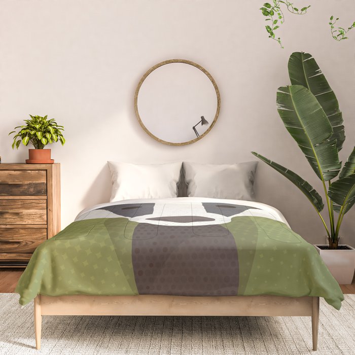 Whimsy Badger Comforter Gallery Image 3