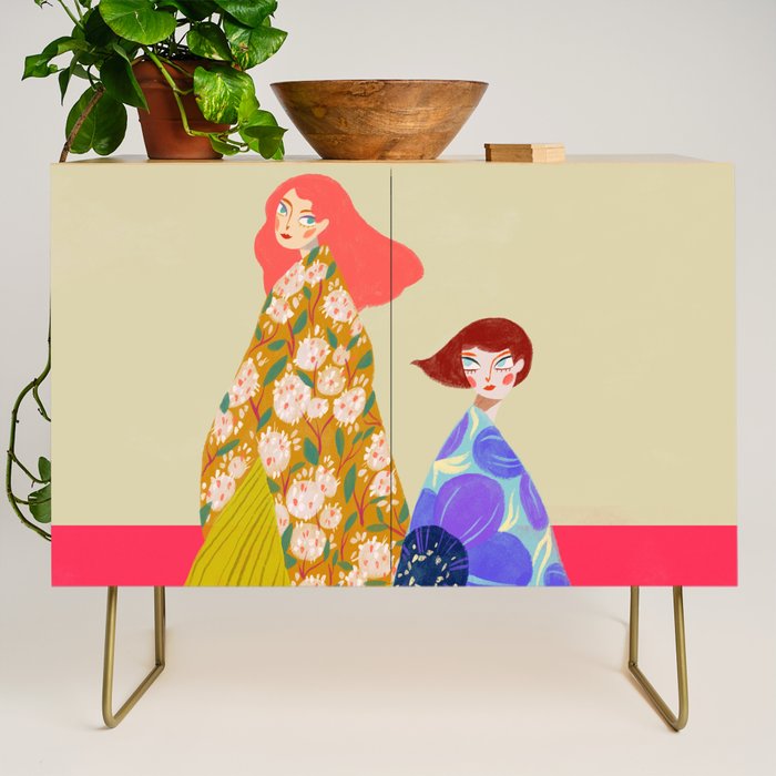 Floral Flow Credenza Gallery Image 1