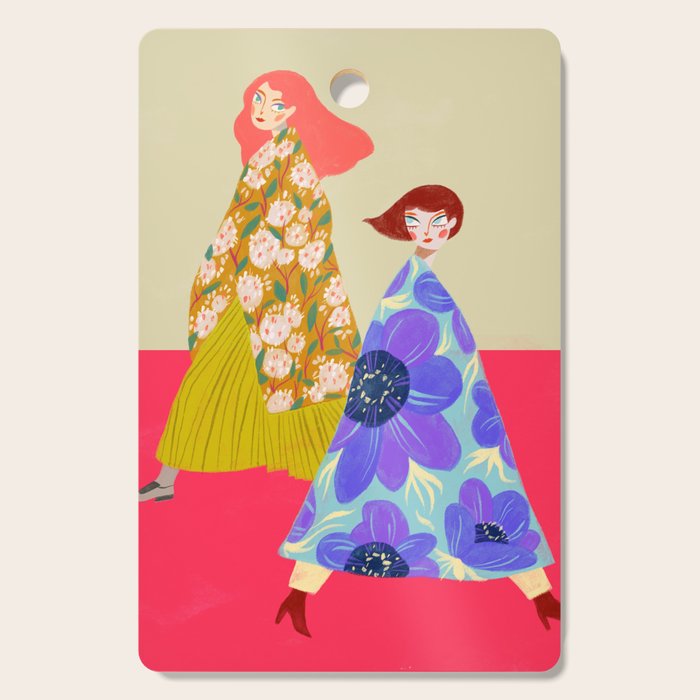 Floral Flow Cutting Board Gallery Image 1