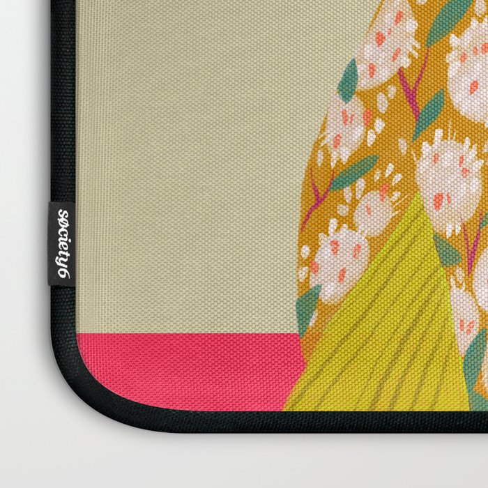 Floral Flow Laptop Sleeve Gallery Image 3