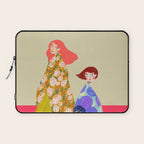 Floral Flow Laptop Sleeve Gallery Image 1