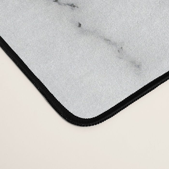 Hello Gorgeous, Rose Gold, Pink, Marble Desk Mat Gallery Image 4