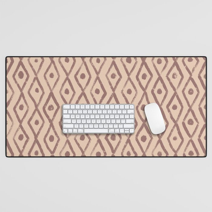 Simple Hand Drawn Pattern #7 Desk Mat Gallery Image 1