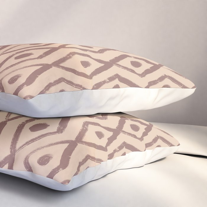 Simple Hand Drawn Pattern #7 Pillow Sham Gallery Image 3