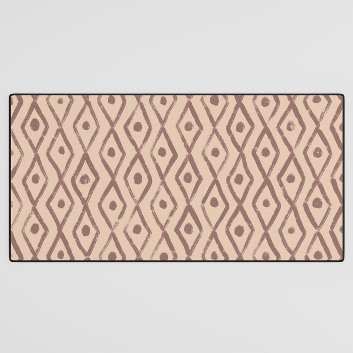 Simple Hand Drawn Pattern #7 Desk Mat Gallery Image 3