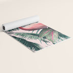 Flamingo tropics Yoga Mat Gallery Image 2
