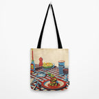 Wine and Pasta Tote Bag Gallery Image 2
