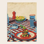 Wine and Pasta Poster Gallery Image 4