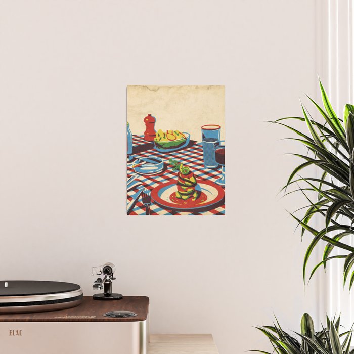 Wine and Pasta Poster Gallery Image 2