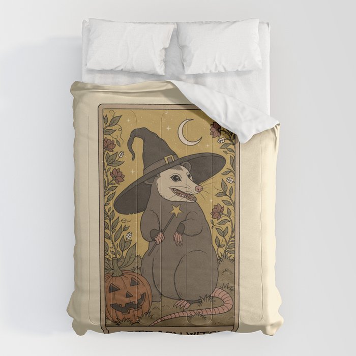 The Trash Witch - Possum Tarot Comforter Gallery Image 6